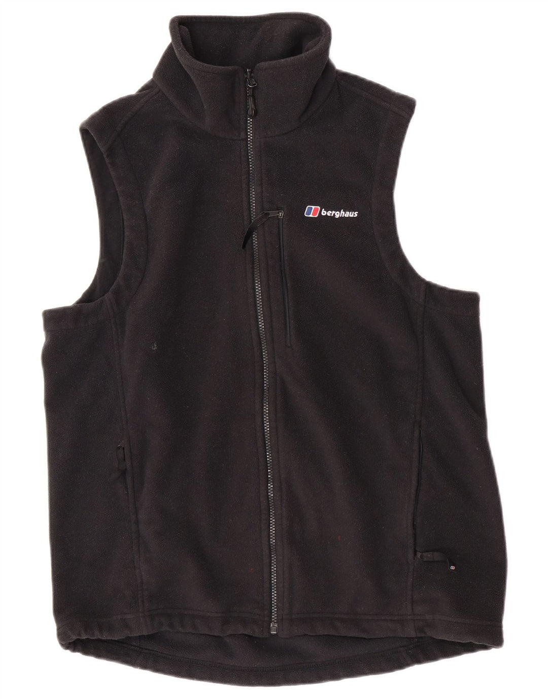 Colete de Fleece Masculino Berghaus UK 40 Large Preto Poliéster