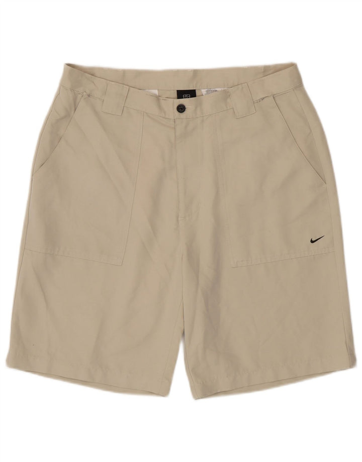 Shorts Nike Masculino Chino W34 Grande Poliéster Bege