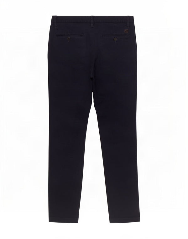 Calça masculina Jack & Jones Marco Slim Fit Chino W30 L30 Azul Marinho Algodão