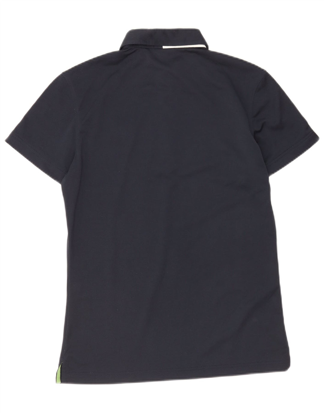 Camisa polo masculina Conte of Florence pequena azul marinho poliéster