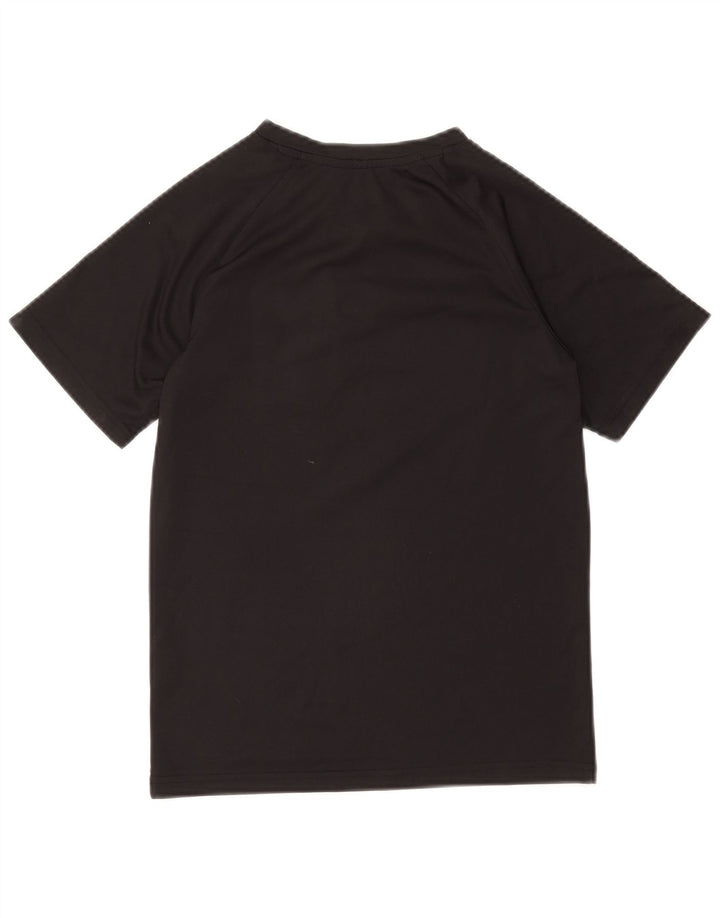 Camiseta feminina PUMA com estampa gráfica UK 10 pequena preta