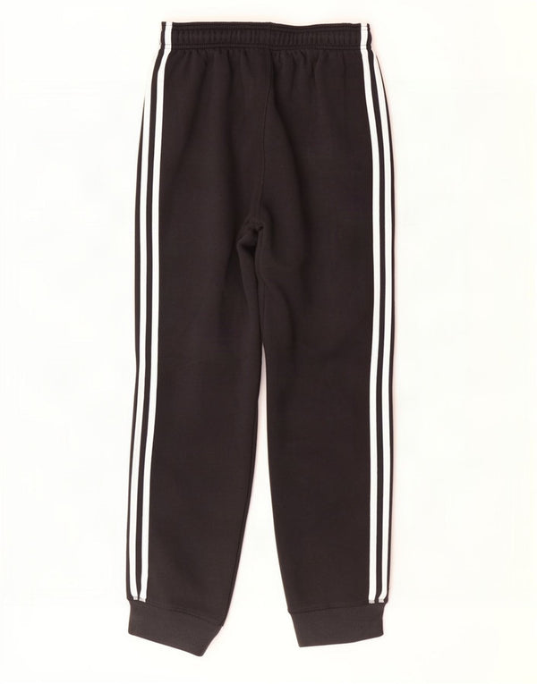 Calças de treino masculinas Adidas Joggers grandes de algodão preto