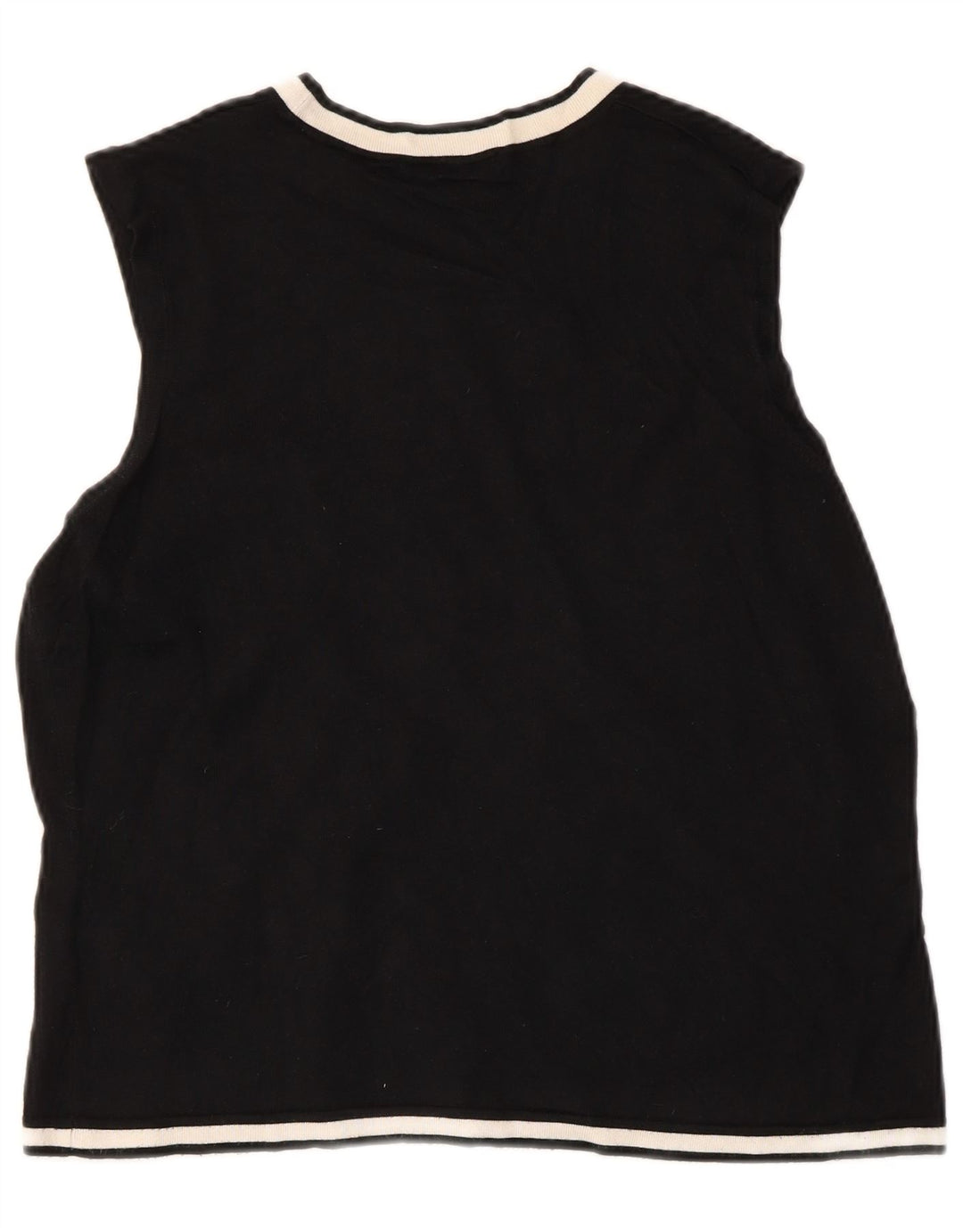 Top colete feminino Marks & Spencer UK 18 XL preto viscose