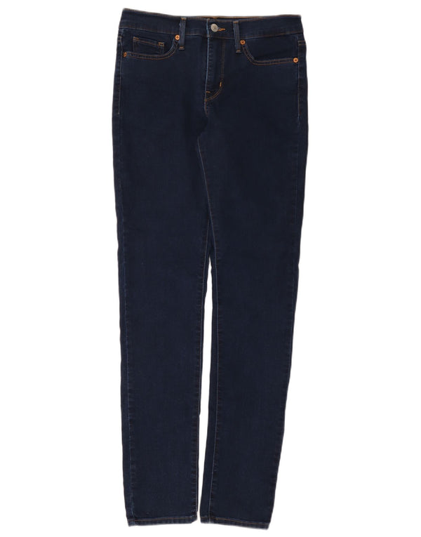 Jeans Slim Feminino Levi's W28 L32 Azul Marinho