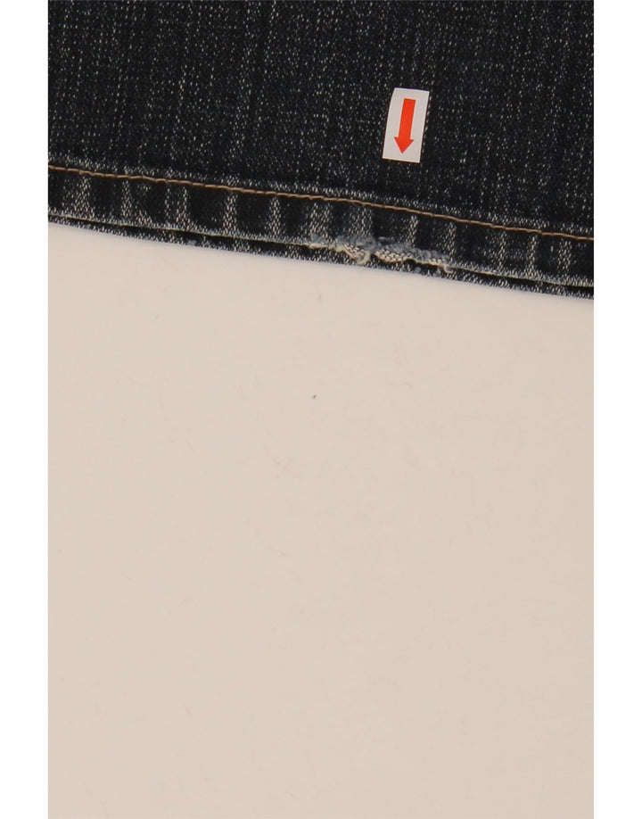 WRANGLER Masculino Bootcut Jeans W32 L32 Azul Marinho Algodão