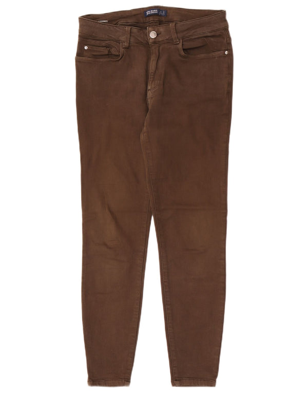Zara Womens Skinny Jeans EU 40 Medium W30 L27 Brown