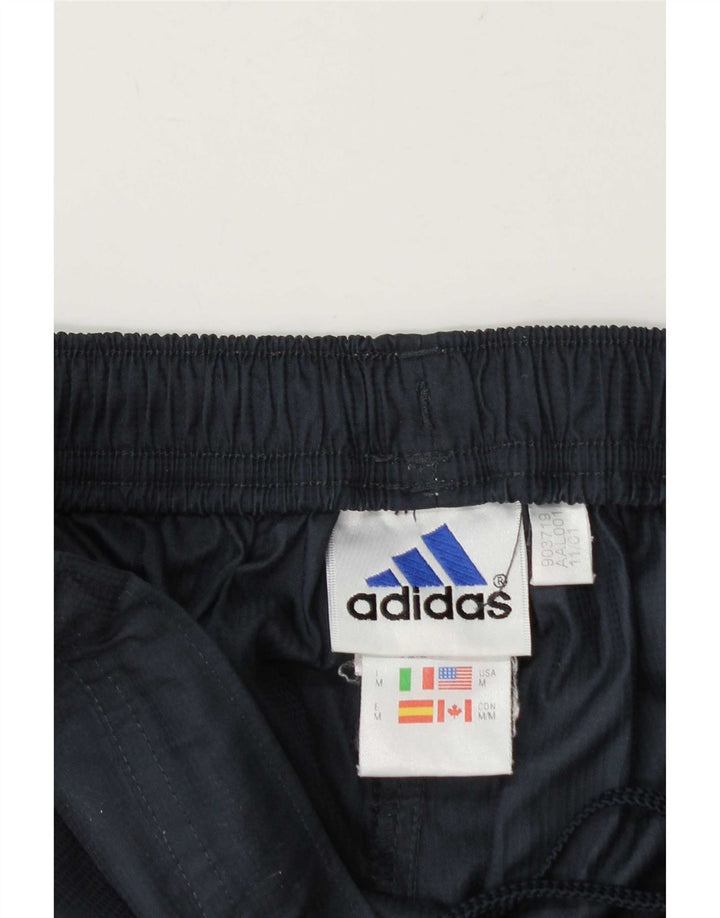 Calça de treino masculina Adidas médio azul marinho poliéster