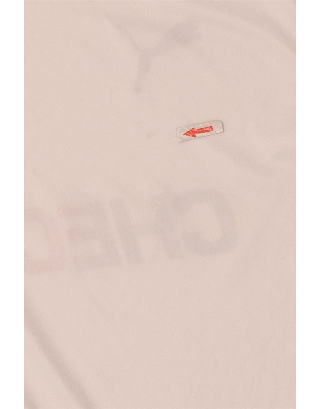 Camiseta masculina Puma Deutshland Graphic top pequeno branco colorblock poliéster