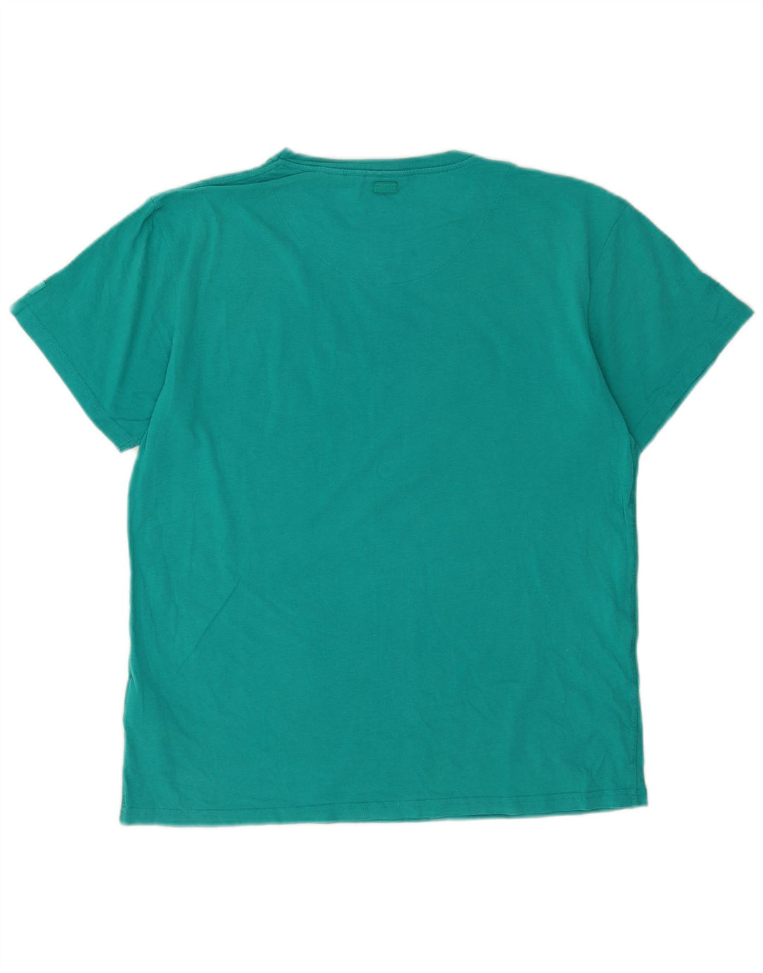 Camiseta gráfica masculina Superdry Top pequeno algodão verde