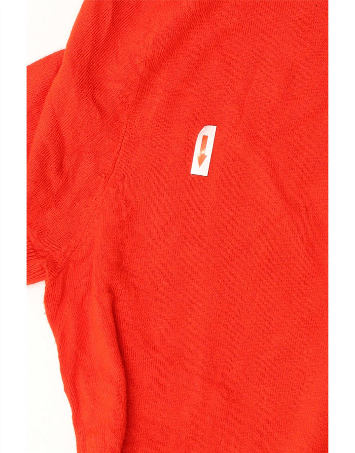Camisa polo masculina Zara médio vermelho