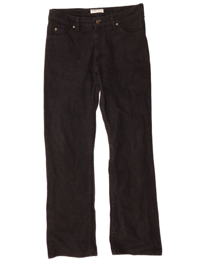 Calça jeans feminina Cameron de cintura alta com corte bootcut LEE W33 L33 preta