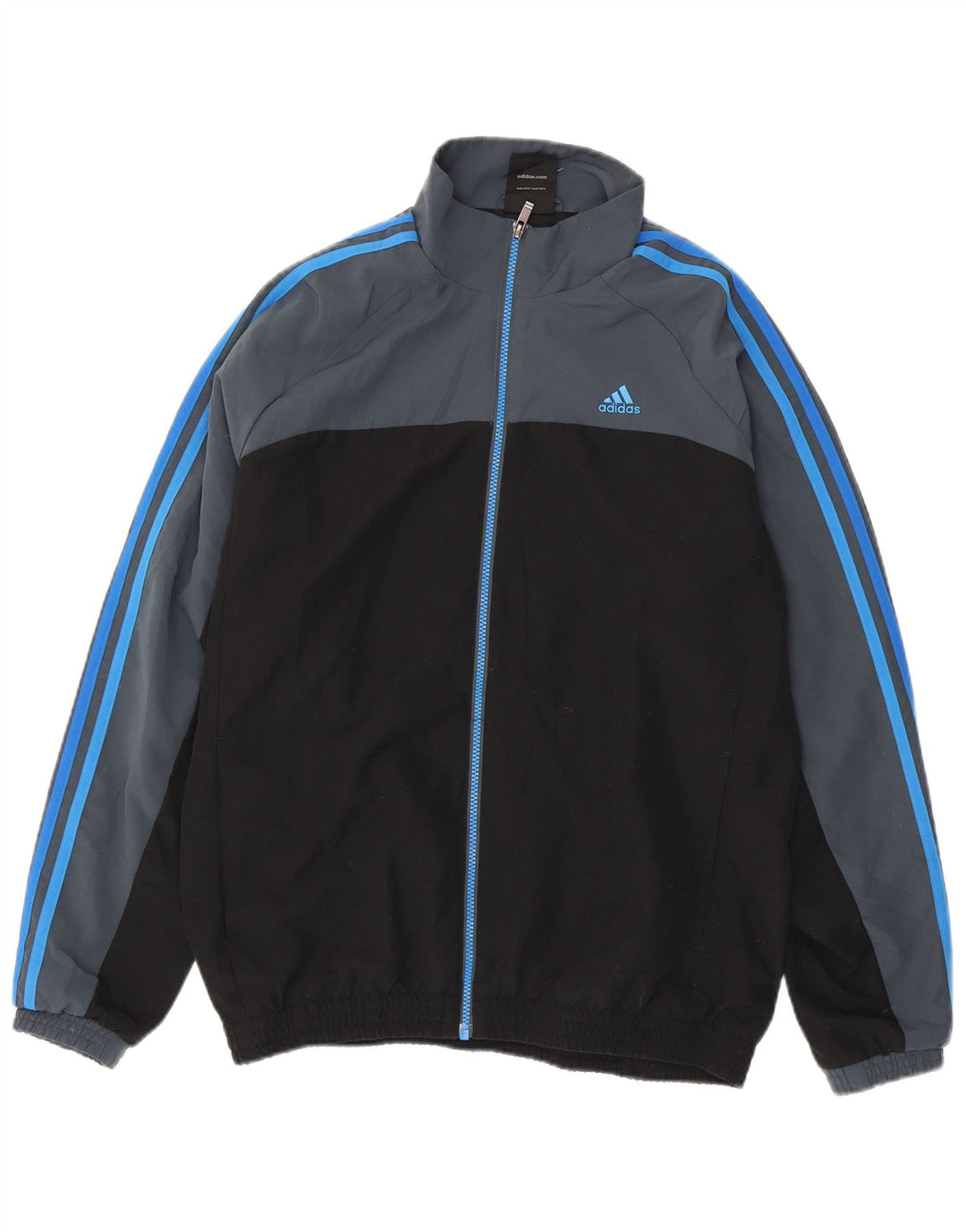 ADIDAS Mens Climalite Tracksuit Top Jacket UK 42/44 Grande Preto