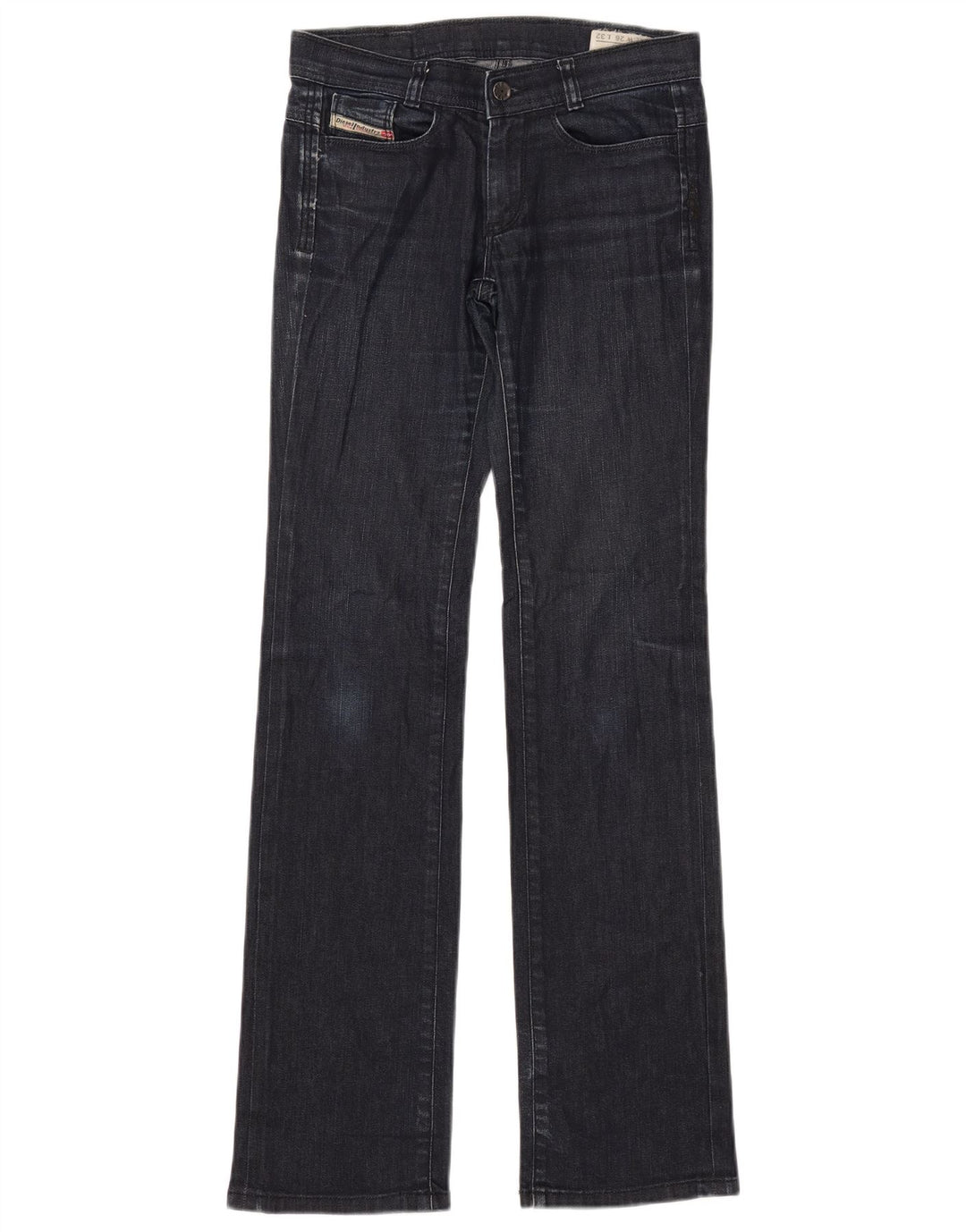 Jeans Diesel Feminino Soozy Bootcut W26 L32 Azul Marinho Algodão