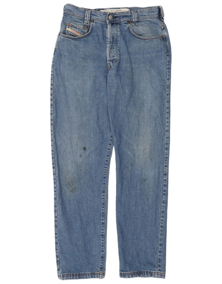 DIESEL Masculino Jeans Reta W33 L34 Azul Clássico