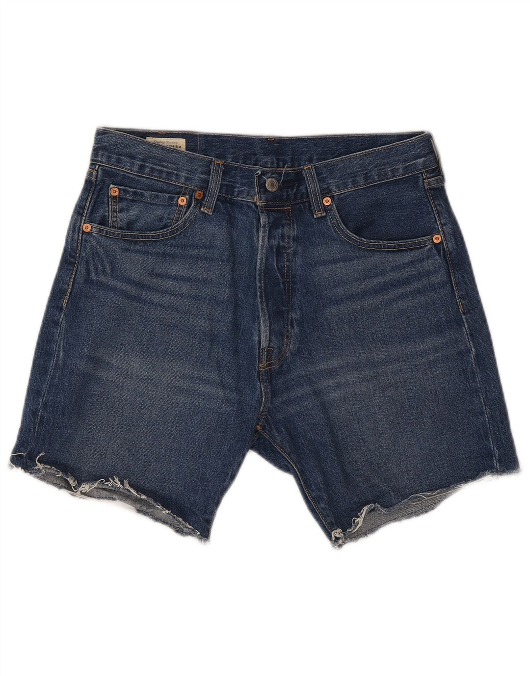 Shorts jeans masculino 501 da Levi's W32 azul médio algodão