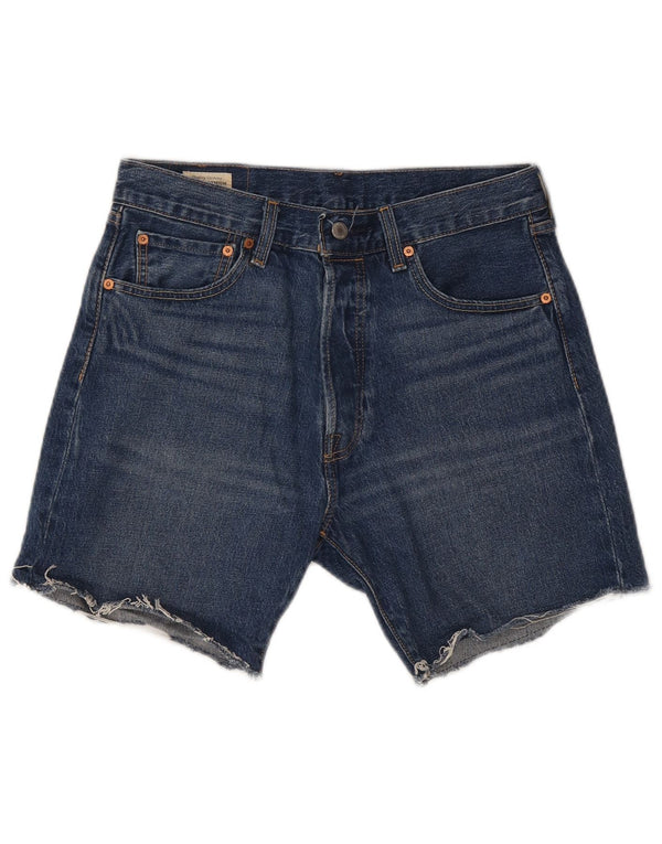 Shorts jeans masculino 501 da Levi's W32 azul médio algodão