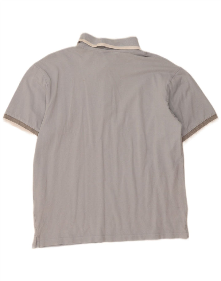 Camisa polo masculina LOTTO XL algodão azul