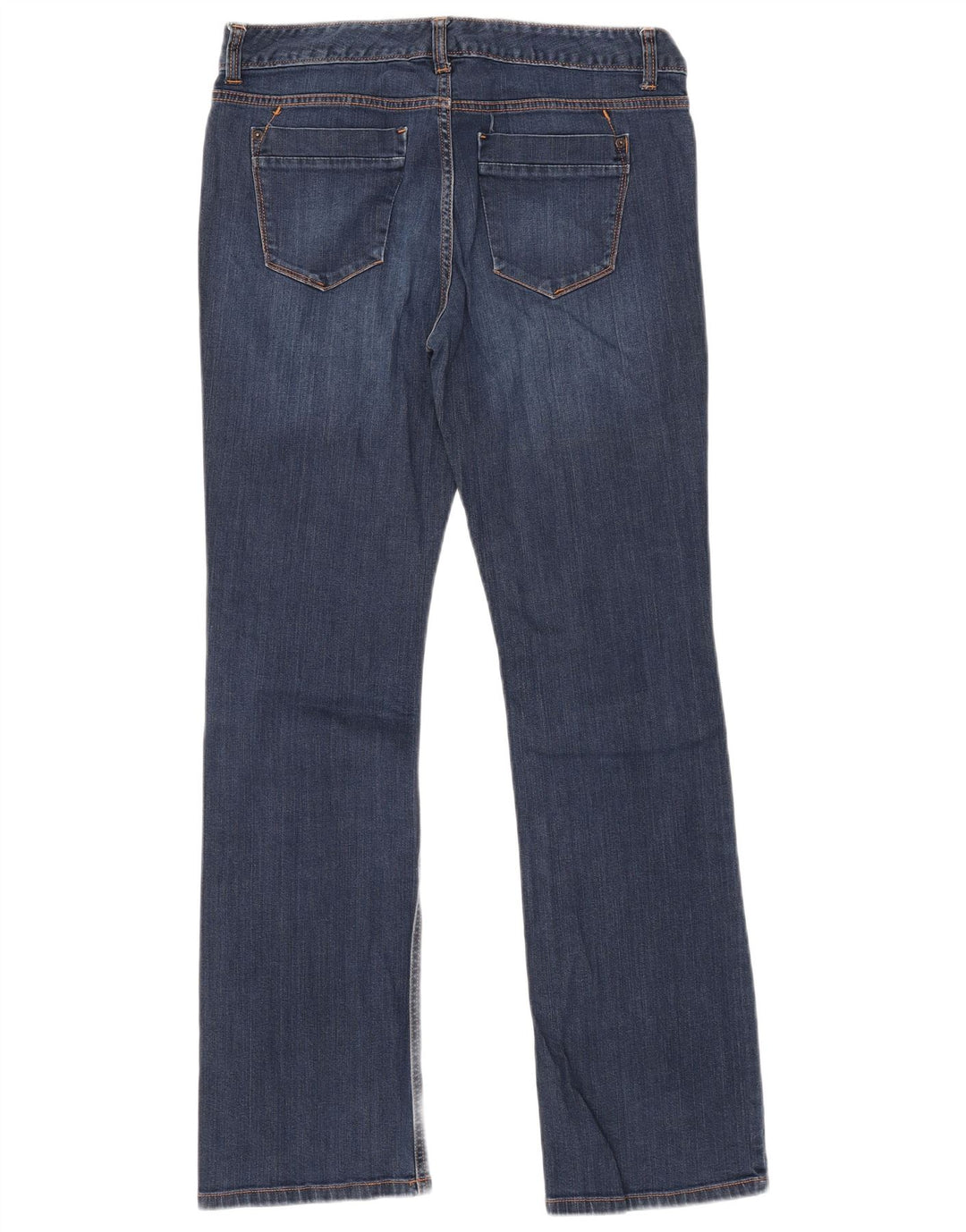Calça jeans feminina curvilínea MOSSIMO US 12 grande W32 L32 algodão azul