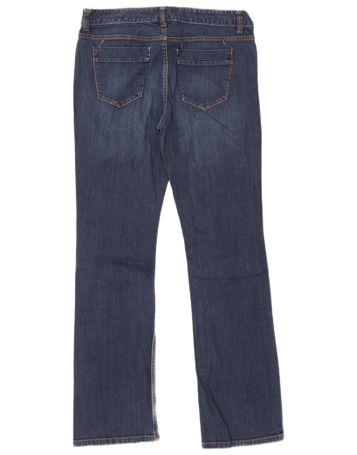 Calça jeans feminina curvilínea MOSSIMO US 12 grande W32 L32 algodão azul