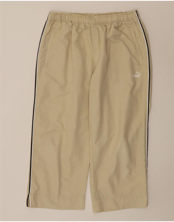 Puma Calça Capri Feminina UK 14 Grande Bege