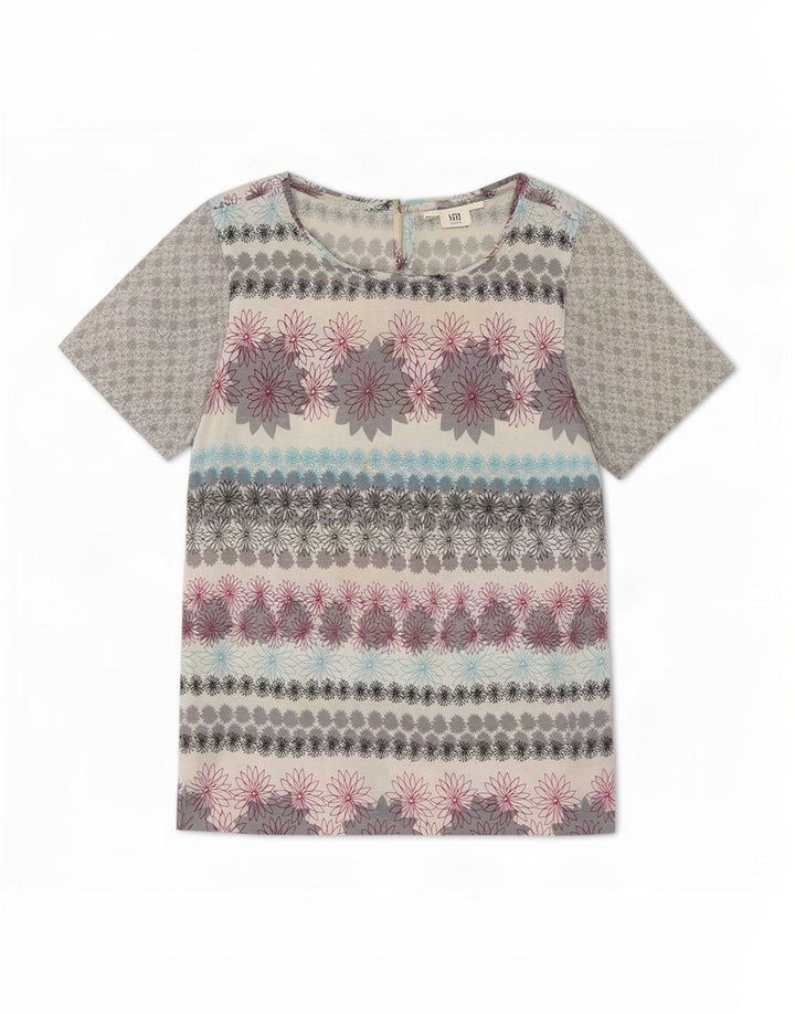 Blusa Feminina White Stuff Top UK 8 Pequena Floral Multicolorida