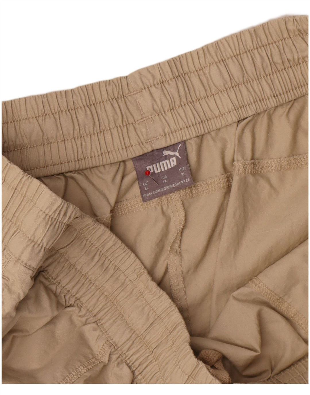 Shorts esportivos masculinos Puma XL bege