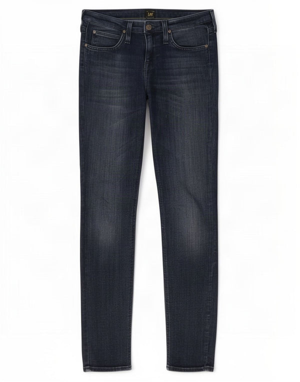Lee Womens Lynn Jeans Skinny W28 L32 Azul Marinho Algodão