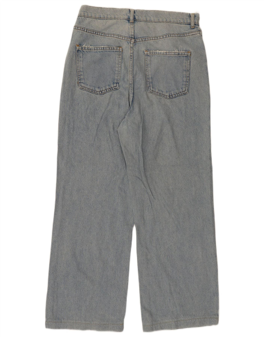 Calça Jeans Solta Feminina Zara EU 38 Pequeno W28 L26 Azul