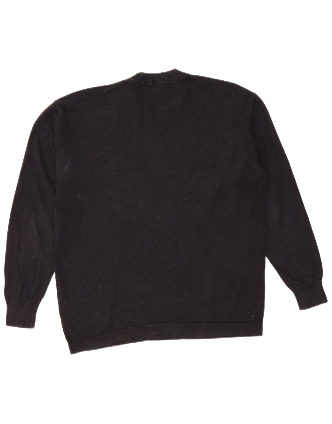 Zara Suéter masculino com gola redonda pequeno preto