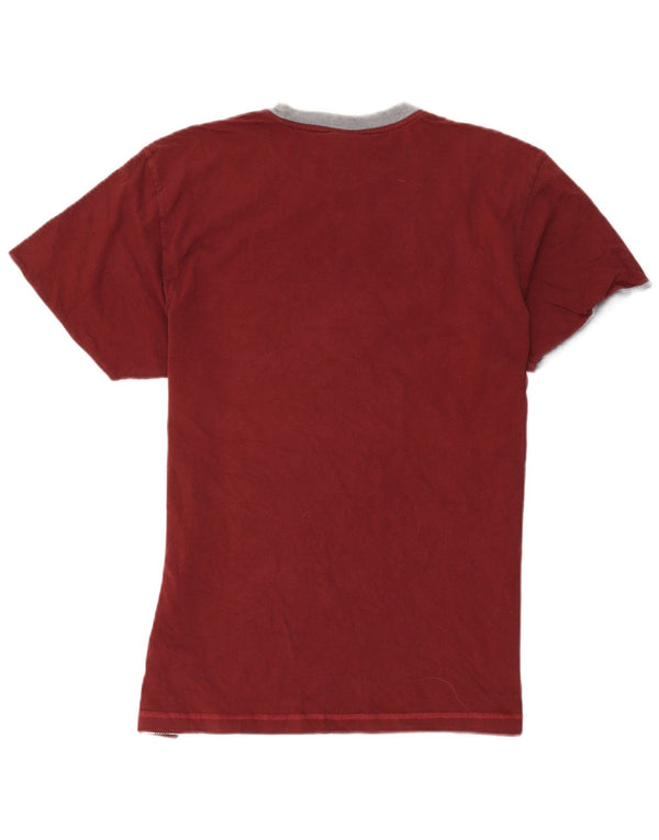 Camiseta masculina estampada Champion XL algodão vermelho
