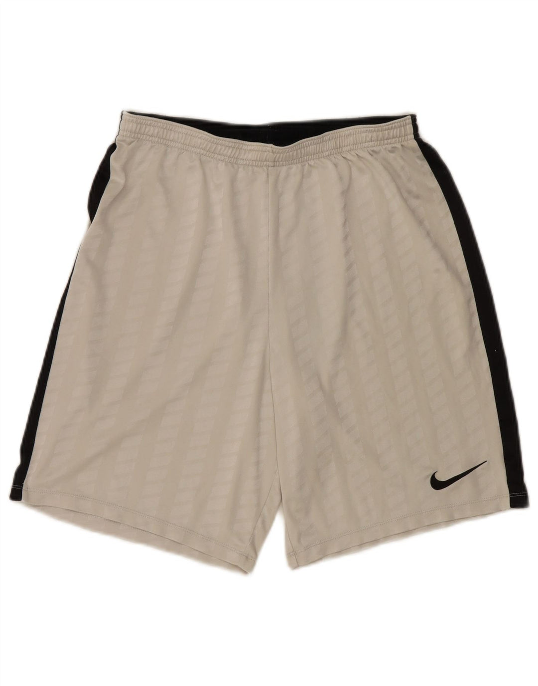 Shorts esportivos masculinos Nike Dri Fit grande poliéster colorido branco