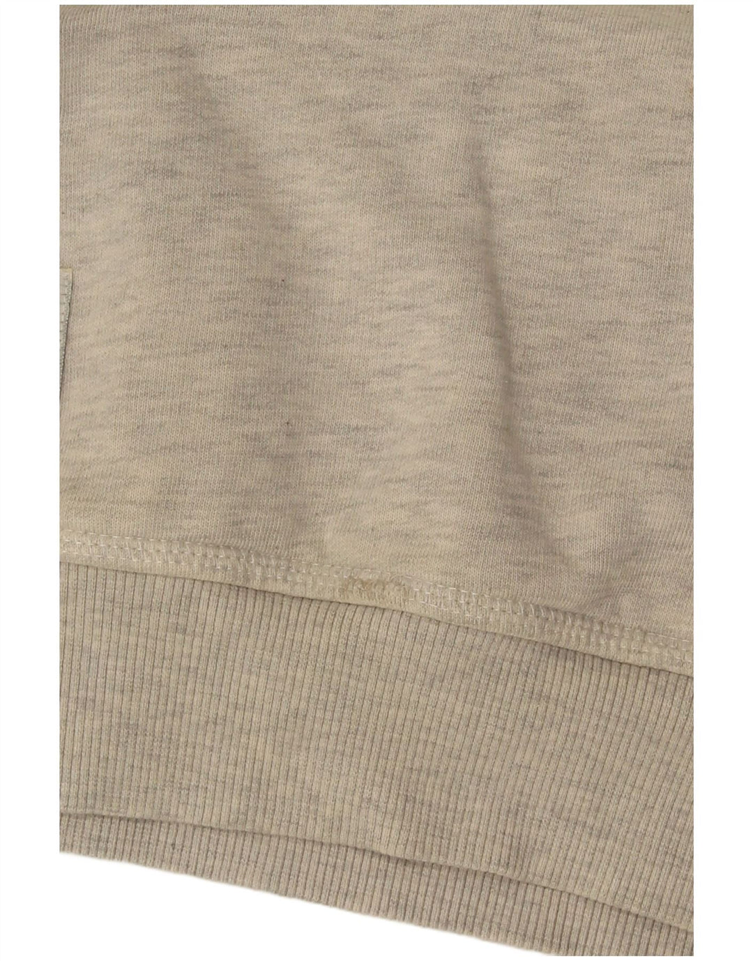 Suéter com capuz gráfico masculino Superdry pequeno algodão cinza