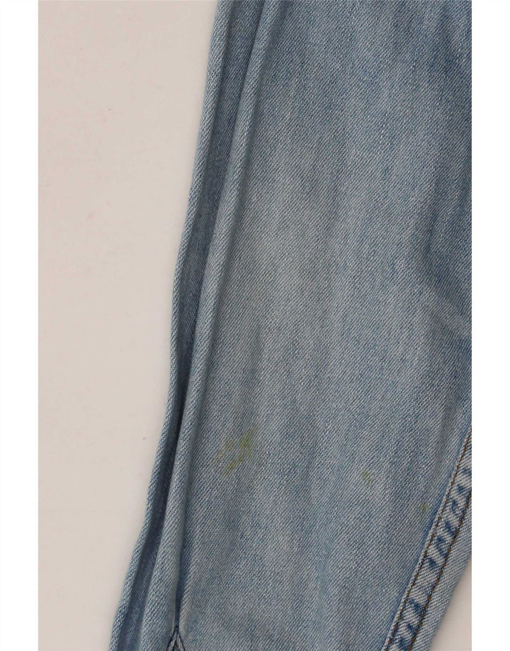 Camisa jeans masculina Levi's grande algodão azul