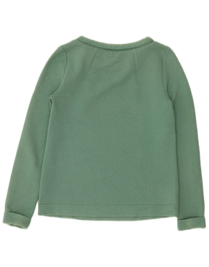 Suéter feminino Boden UK 10 poliéster verde pequeno