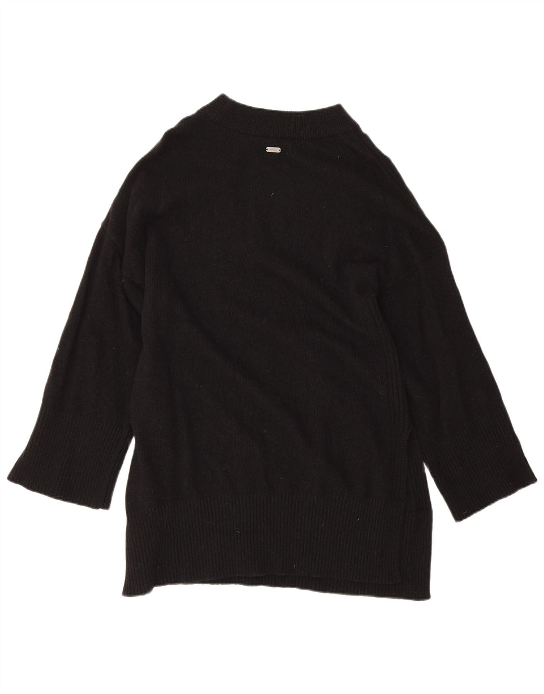 Suéter feminino Barbour Longline com gola tartaruga Reino Unido 10 pequeno preto