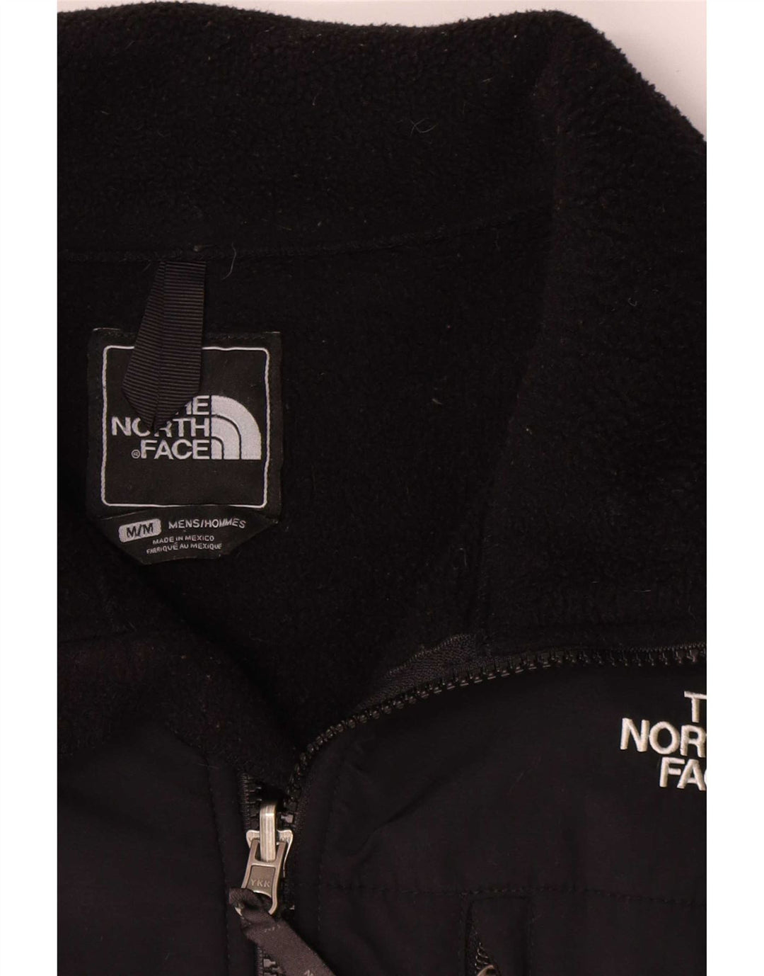 Jaqueta de lã masculina The North Face UK 38 poliéster preto médio