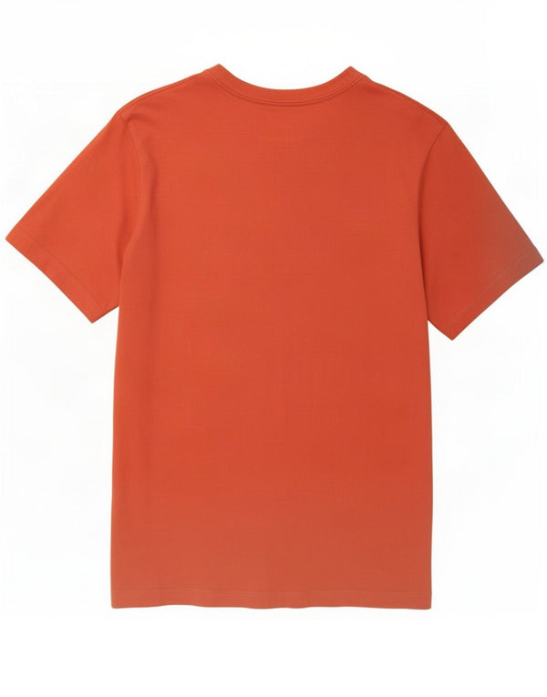 Nike Mens Camiseta Top Pequeno Laranja