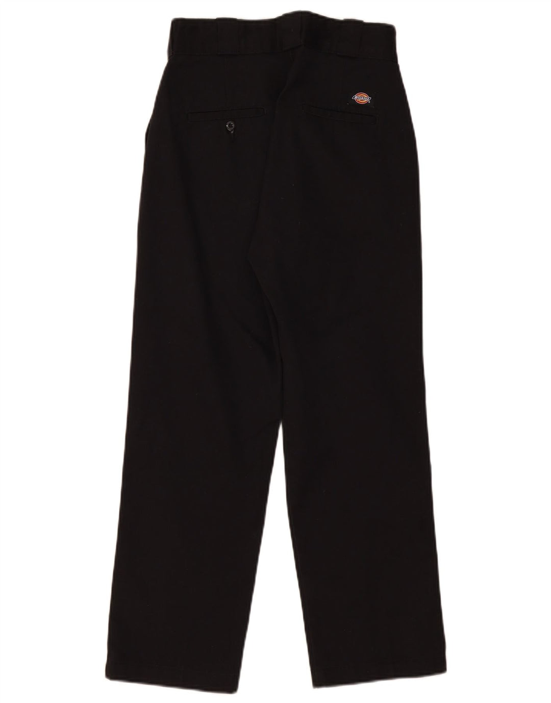 Calça Chino reta feminina Dickies W26 L26 poliéster preto