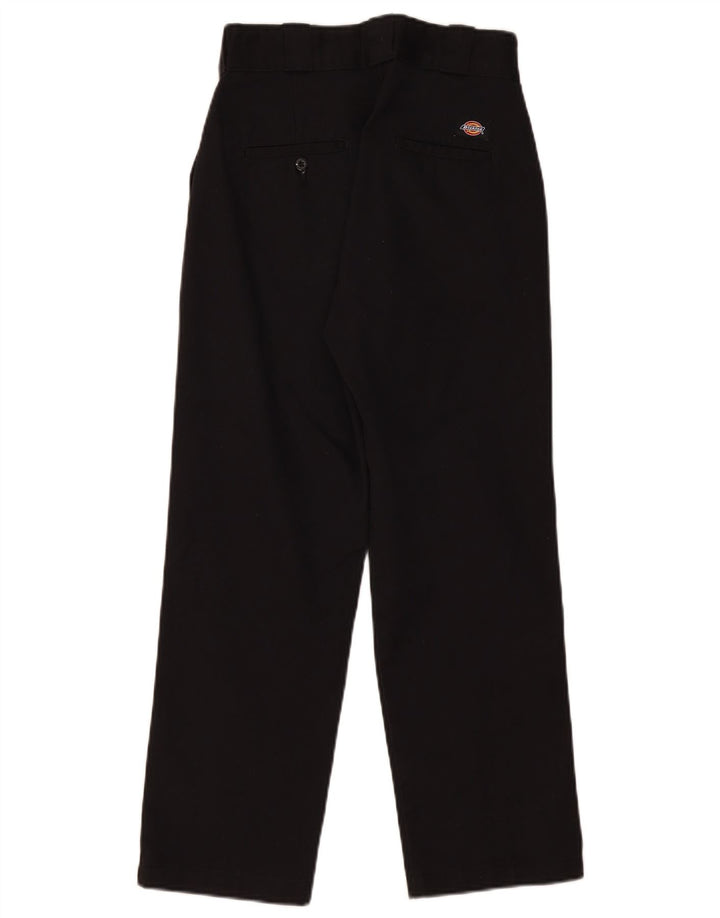 Calça Chino reta feminina Dickies W26 L26 poliéster preto