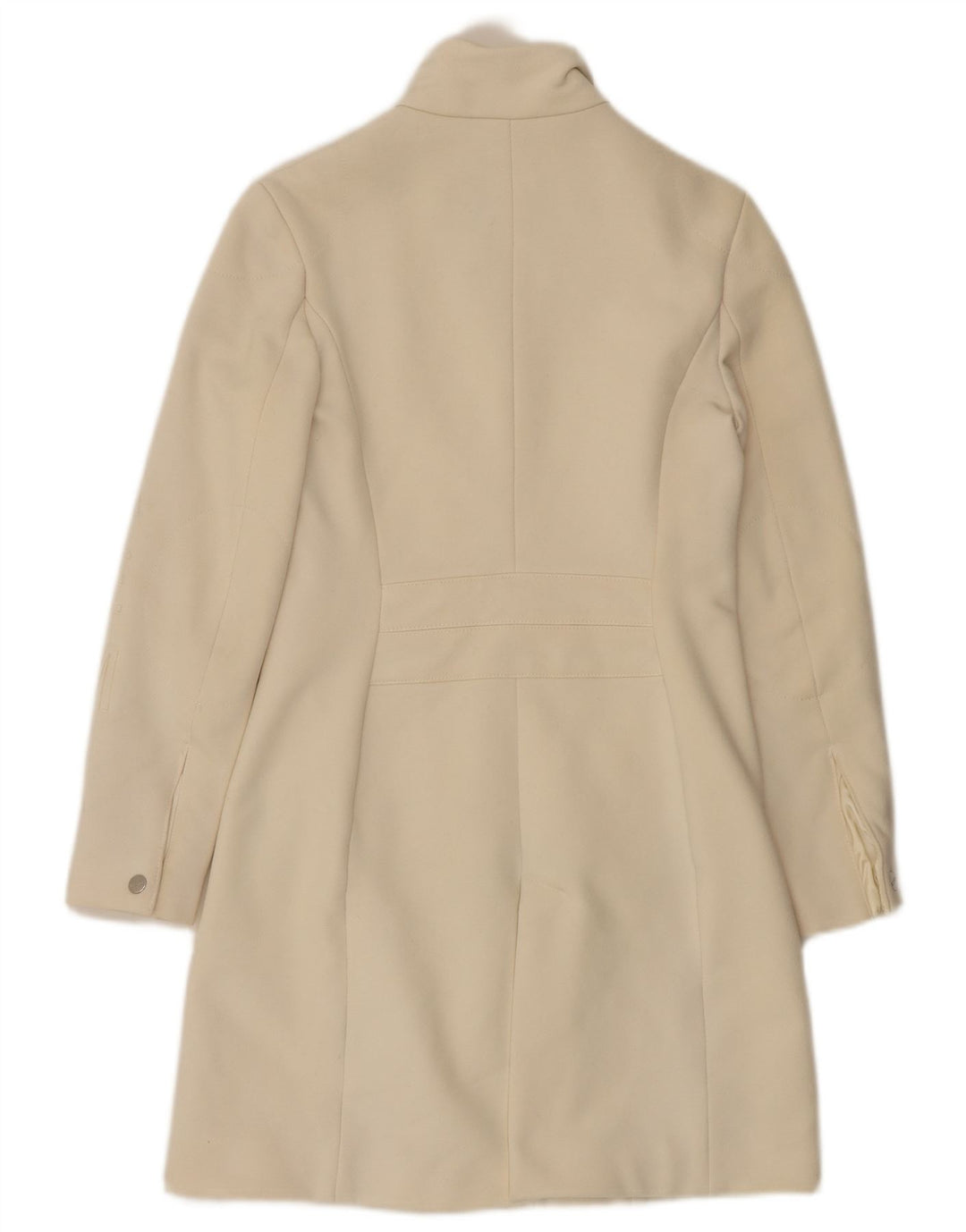Sobretudo gráfico feminino Brema IT 40 pequeno off white poliamida