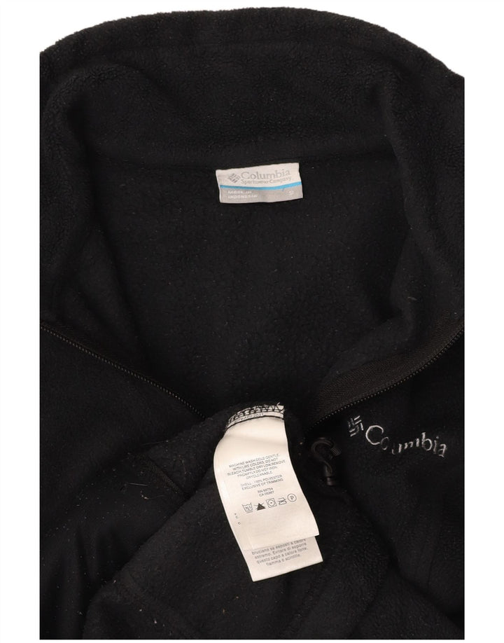 Jaqueta de lã feminina COLUMBIA UK 10 poliéster azul marinho pequeno