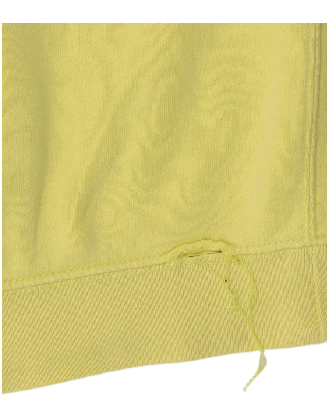 Nike Mens Hoodie Jumper Médio Algodão Amarelo