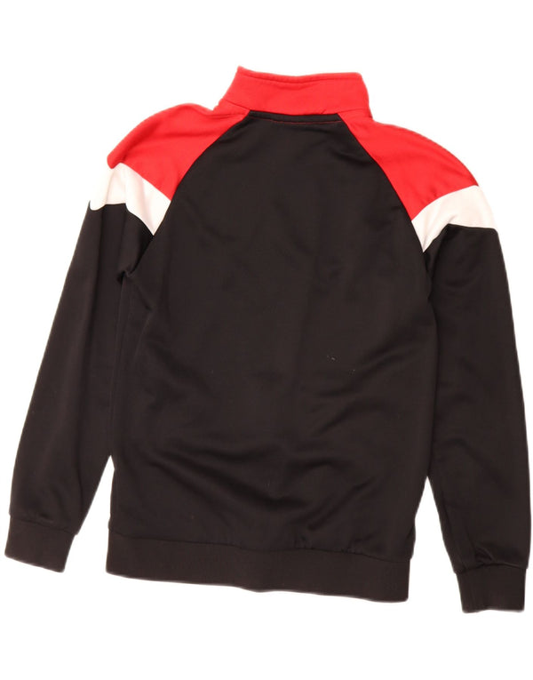 PUMA Boys AC Milan Tracksuit Top Jaqueta 11-12 Anos Preto Colorblock