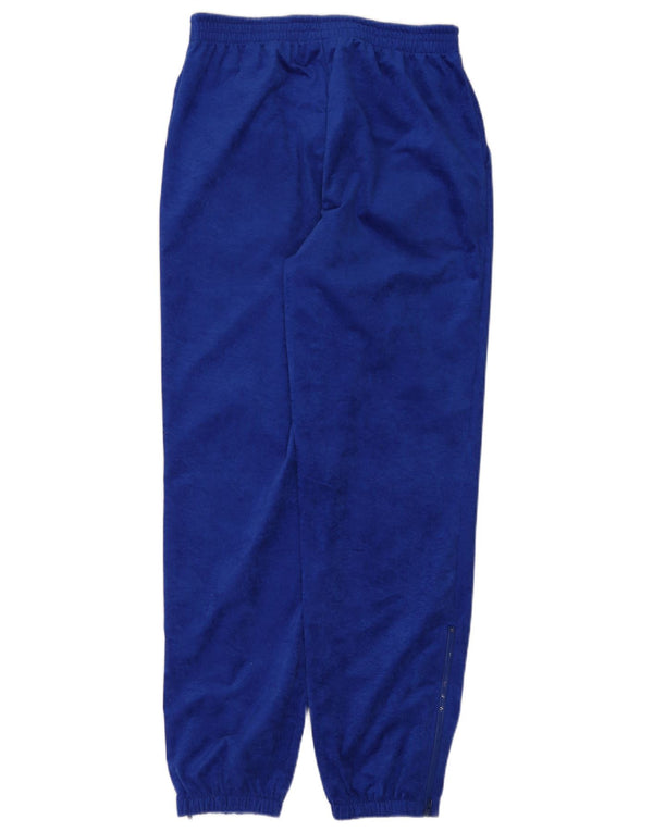 Fila Mens Velour Tracksuit Calças Joggers IT 48 Médio Azul Poliéster