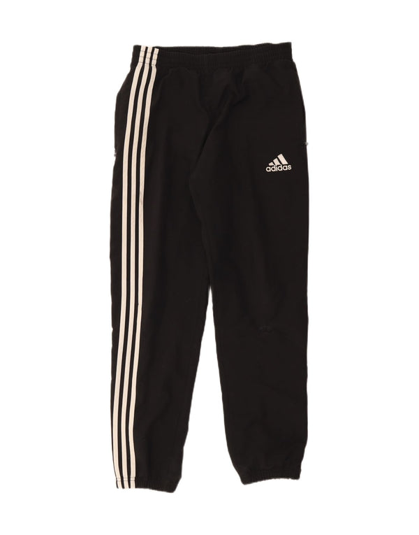 Adidas Mens Calças de treino Joggers UK 34/36 Pequeno Poliéster Preto