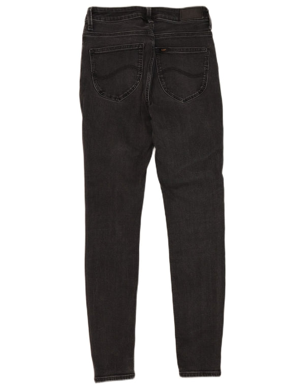 Lee Mens Scarlett High Skinny Jeans W29 L31 Algodão Cinza