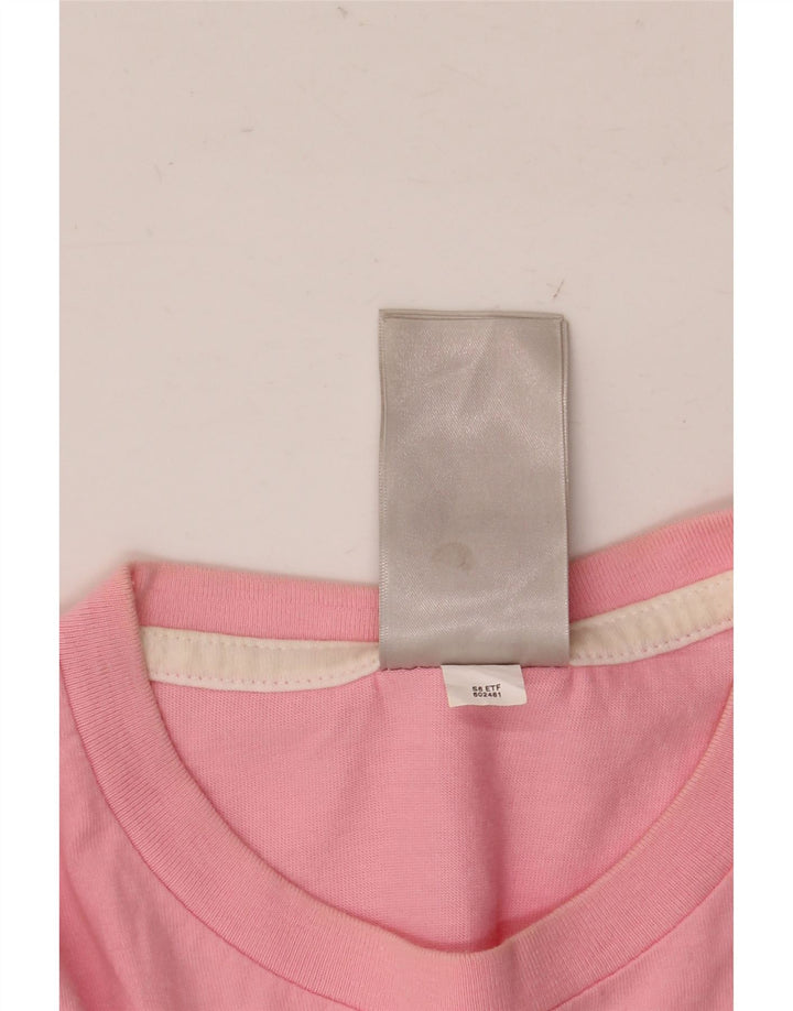 Camiseta Nike masculina gráfica Top médio algodão rosa