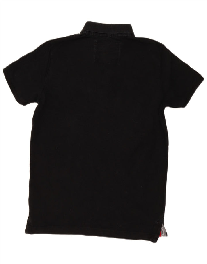 Camisa polo masculina Superdry XL algodão preto