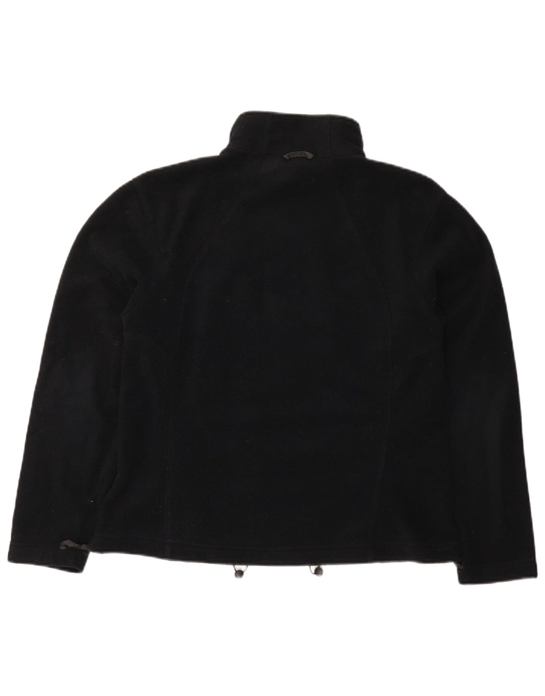 Jaqueta feminina de lã com forro Jack Wolfskin Reino Unido 16 grande poliéster preto