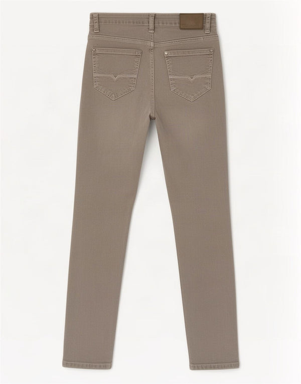 Calças Guess Meninas Slim Casual 13-14 Anos W28 L30 Cinza Algodão
